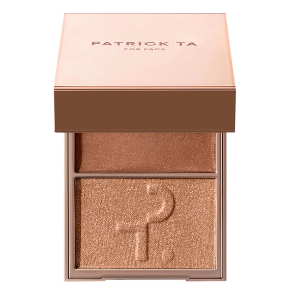 Patrick Ta Bronze Glow Creme and Powder Light Reflecting Highlighter Duo - Picture 1 of 3
